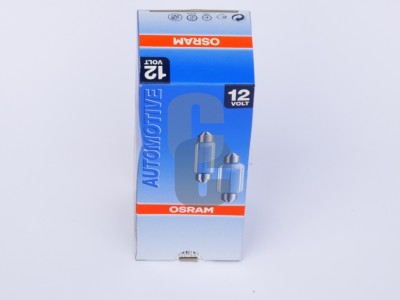 Крушка авто за плафони 10W-12V SV8.5-8 -6411-